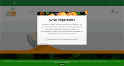Desktop Screenshot of lafrutaencasa.com